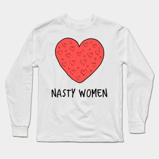 nasty women i'm with her Long Sleeve T-Shirt